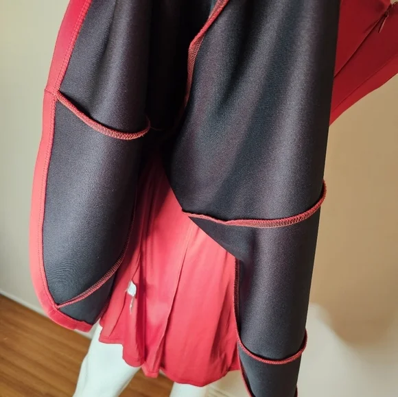 Bailey 44 Red Cap Sleeve Fit & Flare Scoop Neck Dress Size XS - Picture 4 of 14